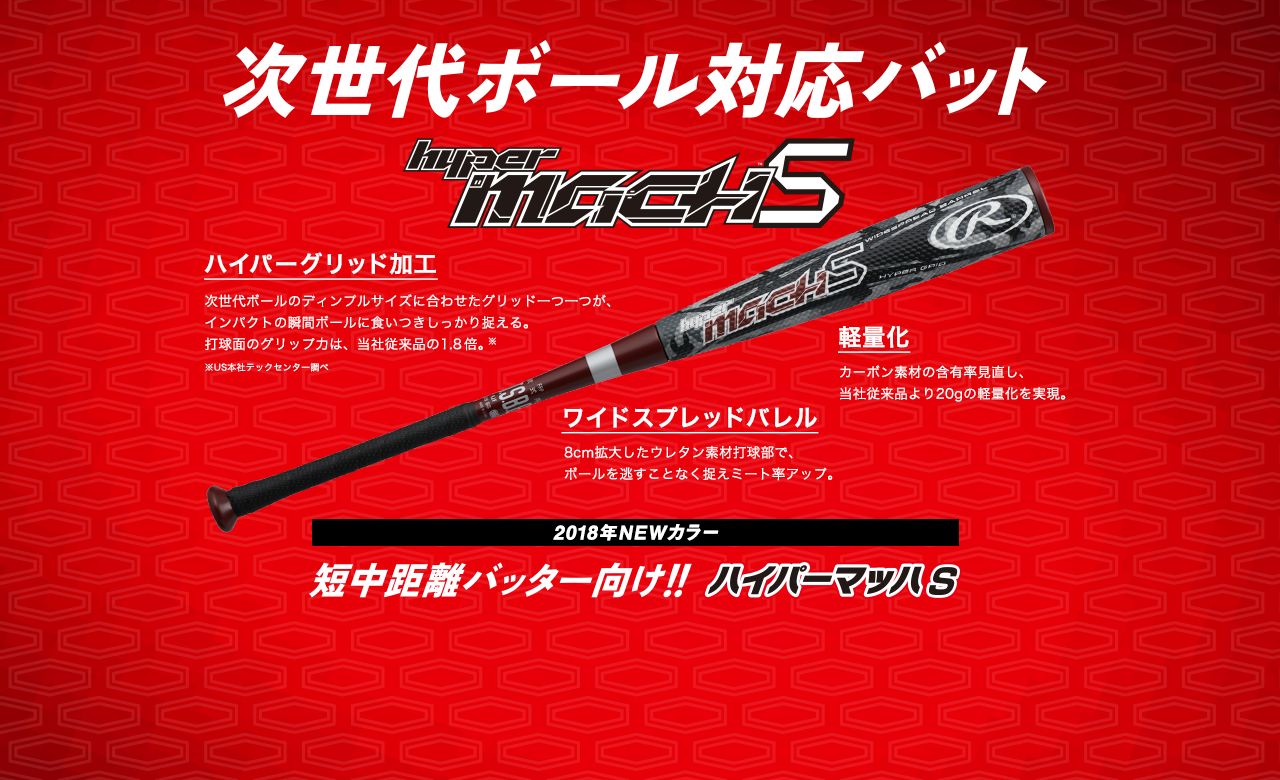 HYPER MACH S | ローリングスジャパン - Rawlings