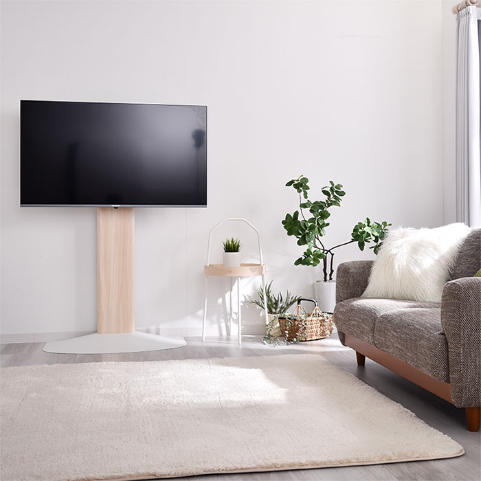 壁寄せ テレビスタンド WS-B840｜ユニットシェルフ 家具・インテリアの