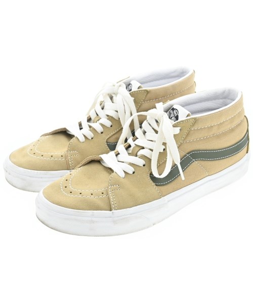 VANS（ヴァンズ）スニーカー ベージュ サイズ:26.5cm メンズ