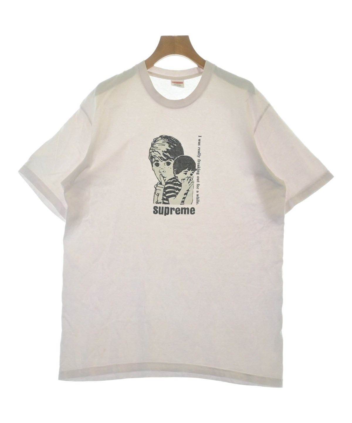 Supreme（シュプリーム）Tシャツ・カットソー ピンク サイズ:L メンズ