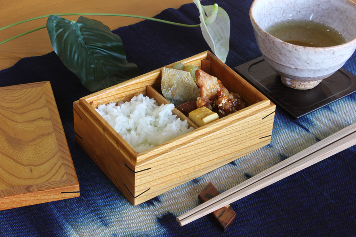 楽天市場】弁当箱 木製 一段 欅（けやき） 内容量：460cc サイズ：幅15