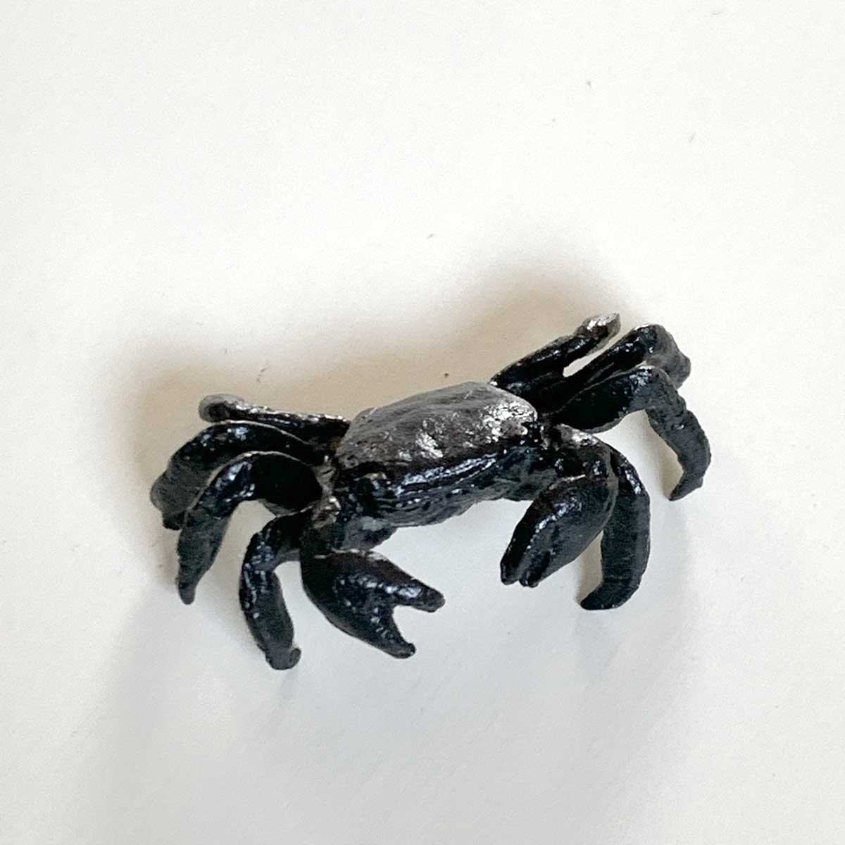 楽天市場】ミニチュア 置物 飾り フィギュア 錫製 蟹（カニ）添配 盆栽