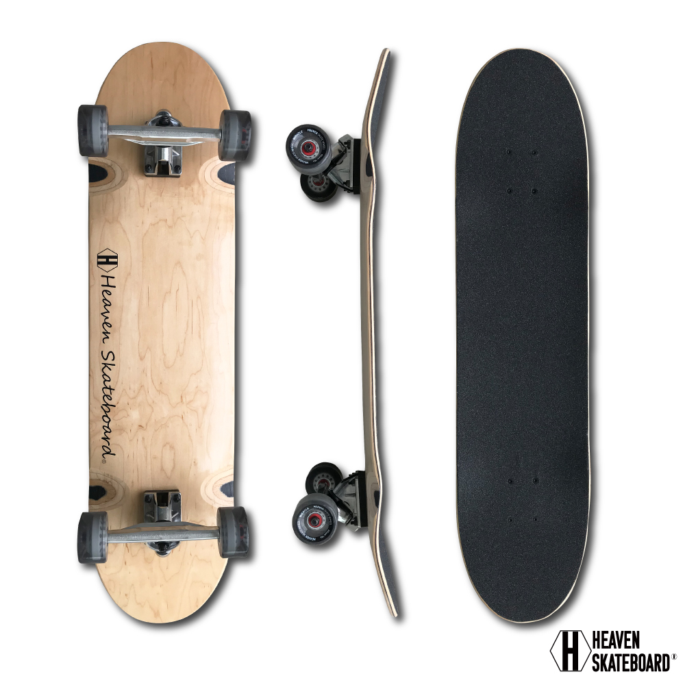 楽天市場】ロングスケートボードHEAVEN CARDIF 36インチ約91.4×22.2cm