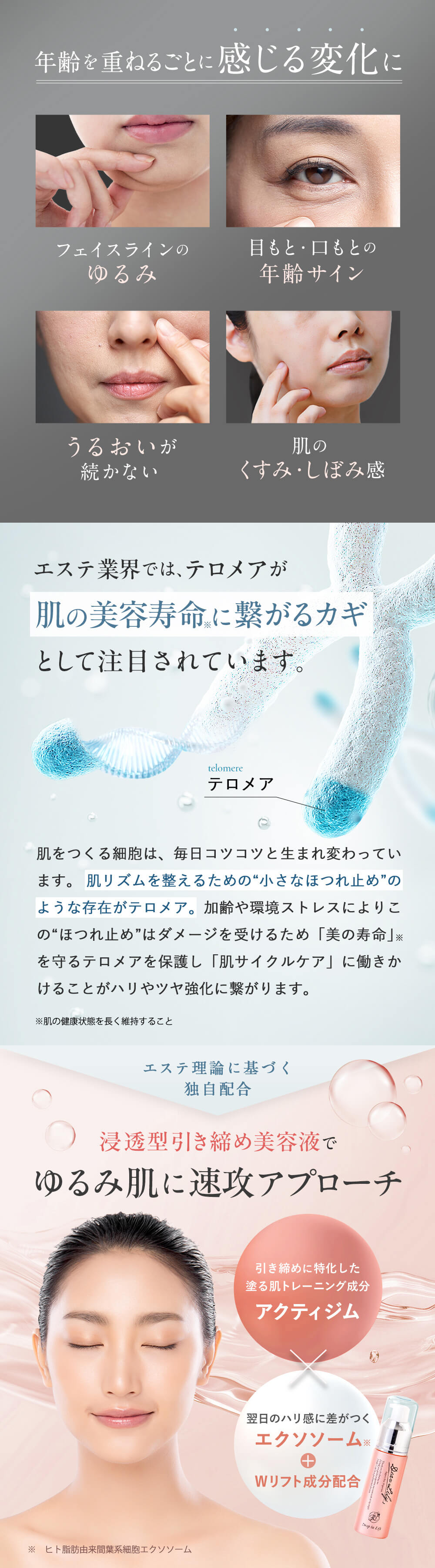 楽天市場】【楽天総合1位】感動のハリ・引き締まった肌へ！DearLily