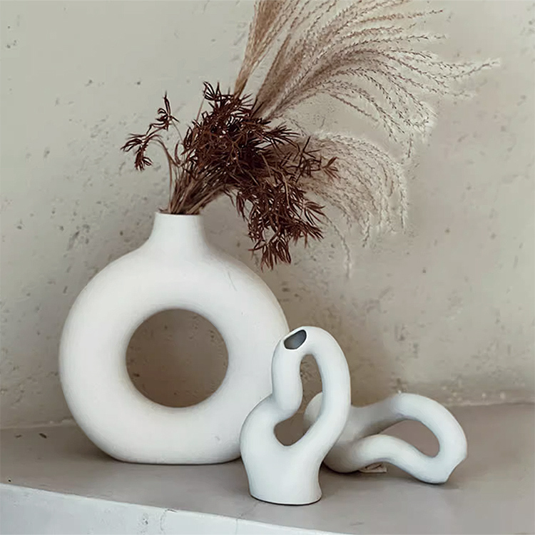 楽天市場】【 再販 】オブジェ 置物 花瓶 フラワーベース 大きい