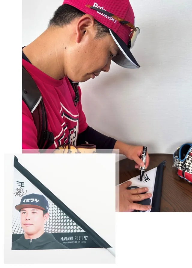 9/13(土)】キャップ祭り 選手直筆サイン入り装飾品オークション開催