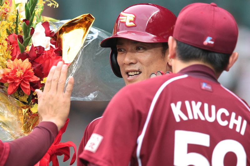 松井稼頭央選手が史上40人目の1000得点達成! - 東北楽天ゴールデン