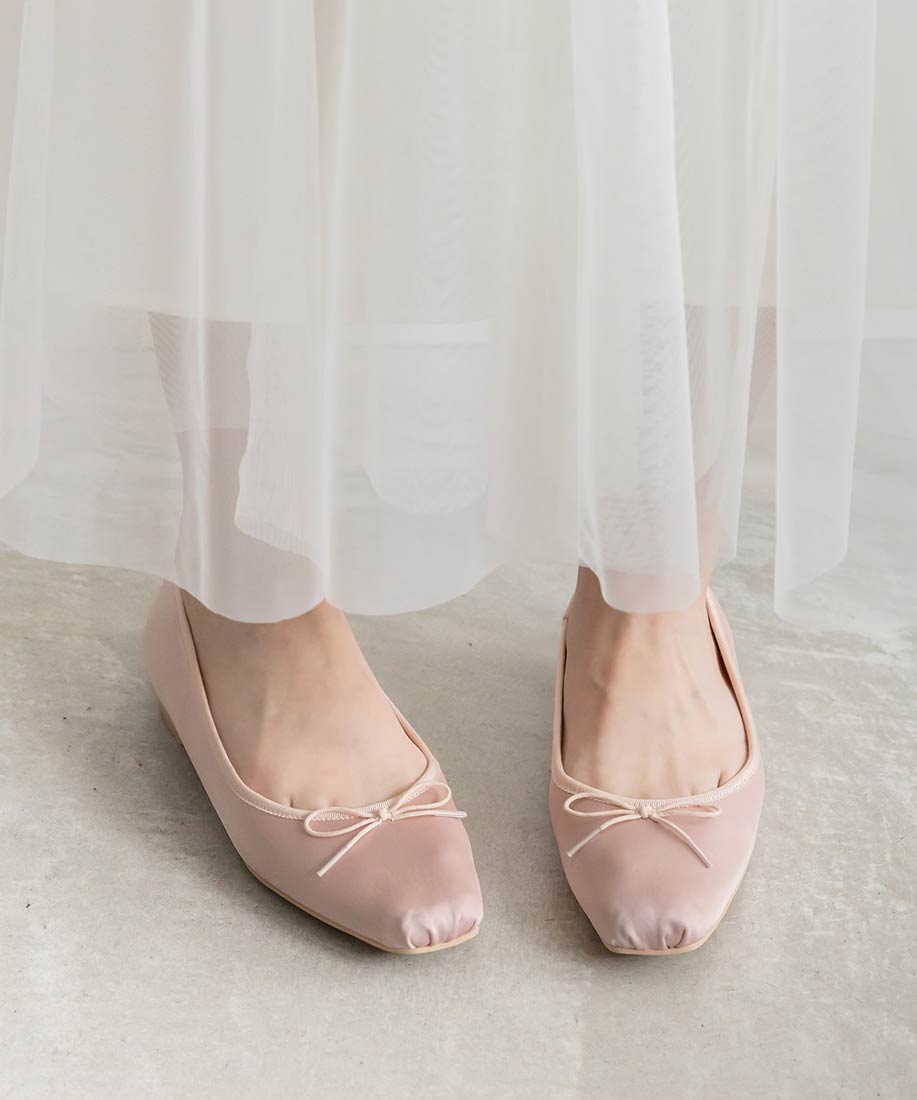 Tulip Collection】2WAY チューリップレースアップバレエシューズRANDA