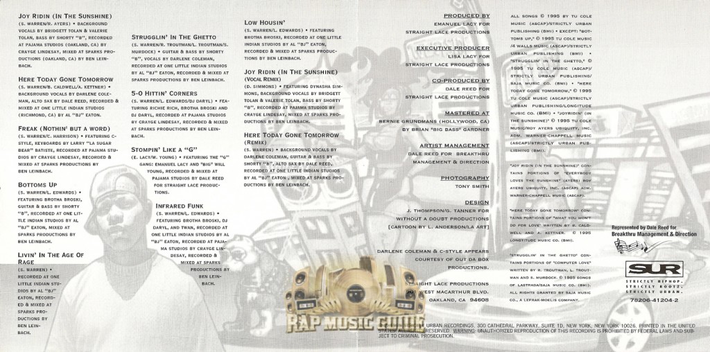 Tucole - Deeper Than You Think: 1st Press. CD | Rap Music Guide