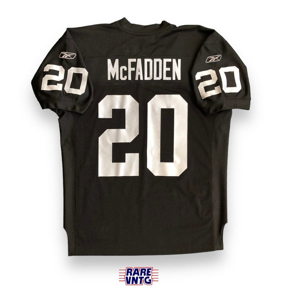 00's Darren McFadden Oakland Raiders Authentic Black Reebok NFL