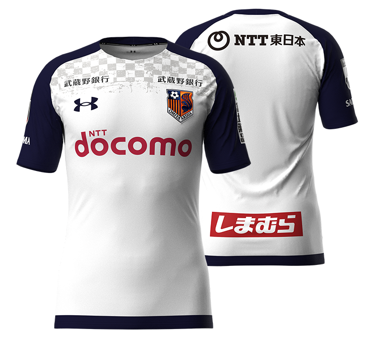 大宮アルディージャ2024アウェイユニフォーム MDサイズ UNDER ARMOUR