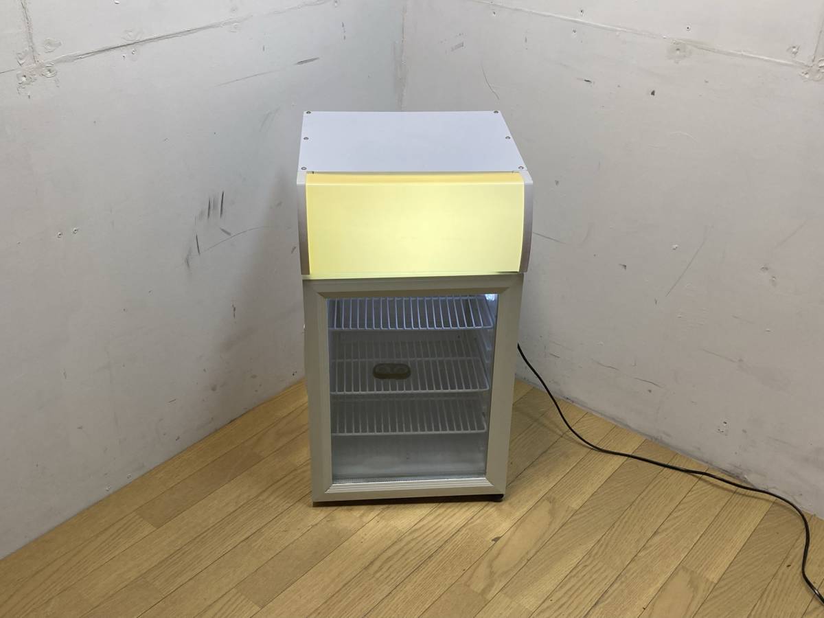 SIS 業務用ディスプレイクーラー 冷蔵庫 SC40B 幅約40×奥行約41.5×高さ