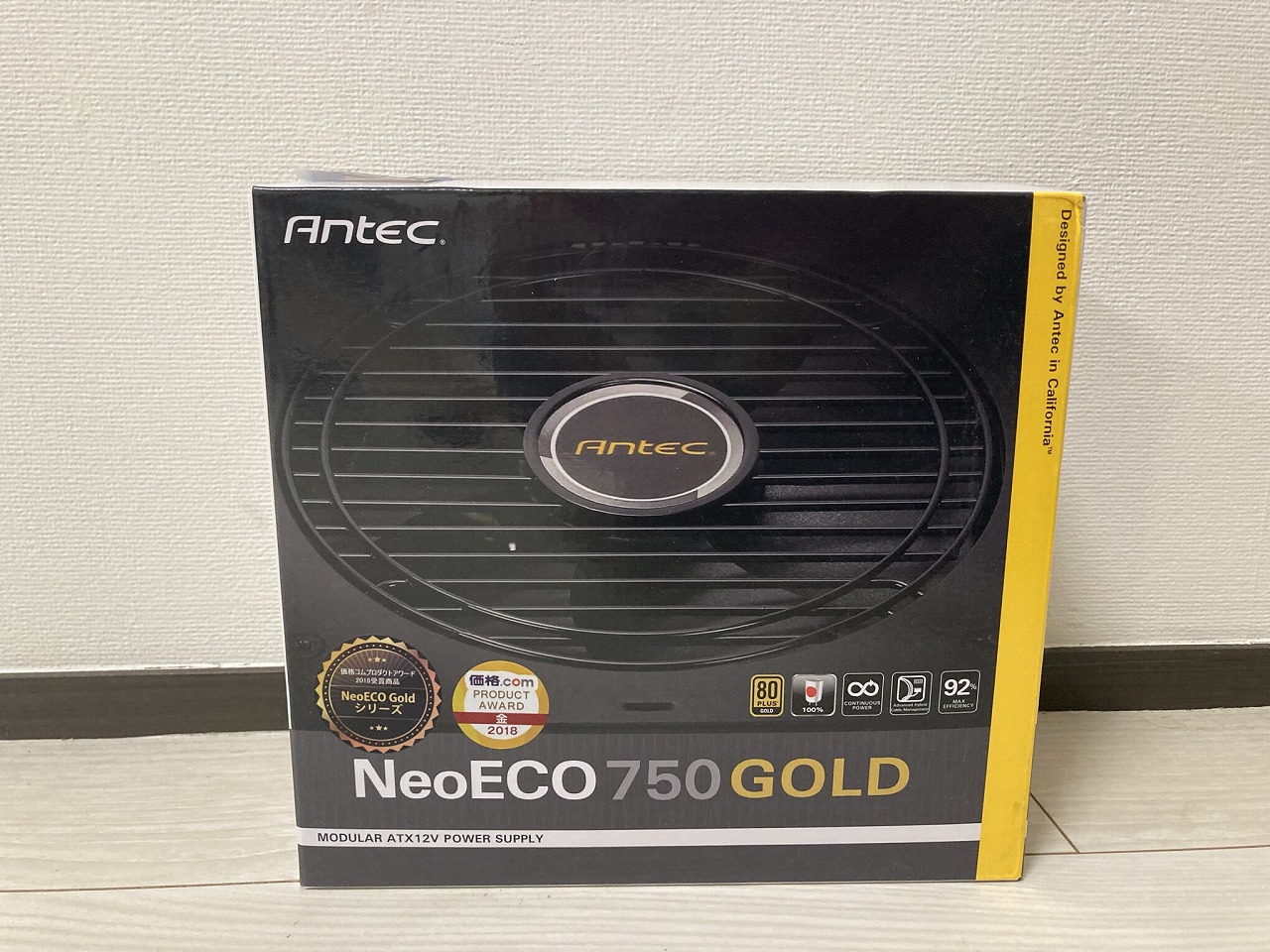 未使用 ANTEC アンテック 750W 電源ボックス 電源サプライ 電源