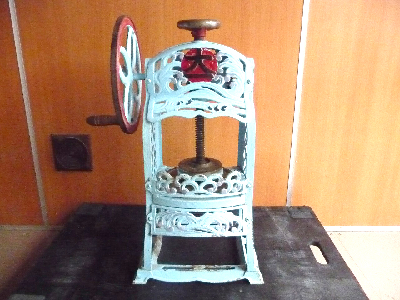 かき氷機 大一 レトロ アイススライサー 手回し DAIICHI 大型 昭和