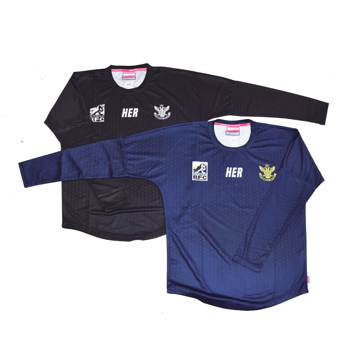 ロングTシャツ（ブラック/ネイビー） - 立命館体育会ラグビー部