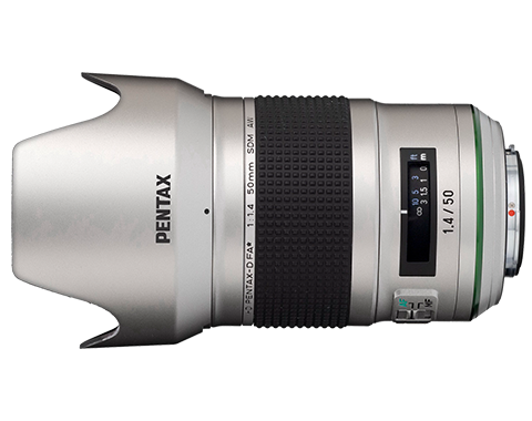 HD PENTAX-D FA☆50mmF1.4 SDM AW Silver Edition / Telephoto Lenses