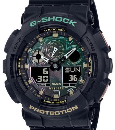 G-Shock Rusted Metal ga100rc-1a - Casio G-Shock wrist watch