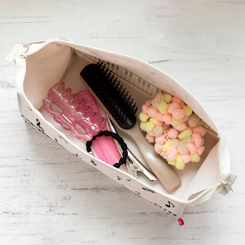 Piano line ポーチにもなるティッシュケース（マーチ）｜ピアノ