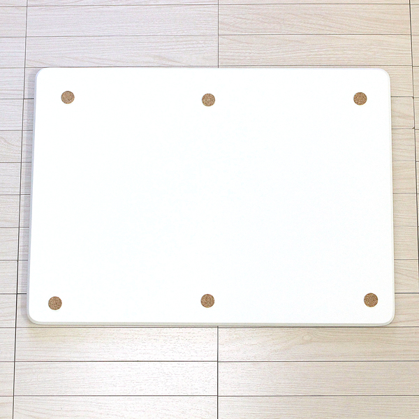 珪藻土タイルバスマット ピュアリフレ ホワイト [Lサイズ]｜立風屋