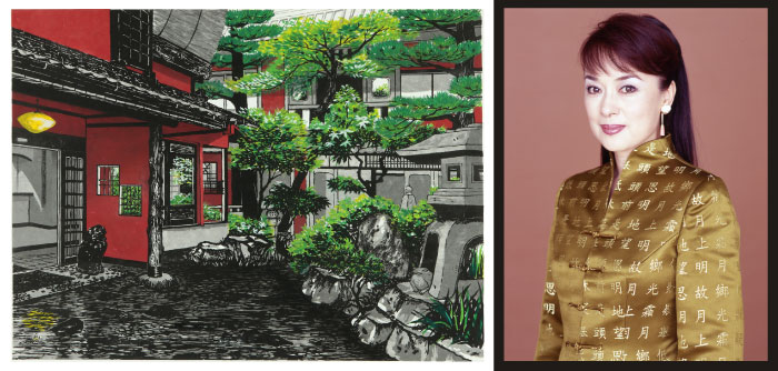 RSK｜ジュディ・オング倩玉 木版画の世界展