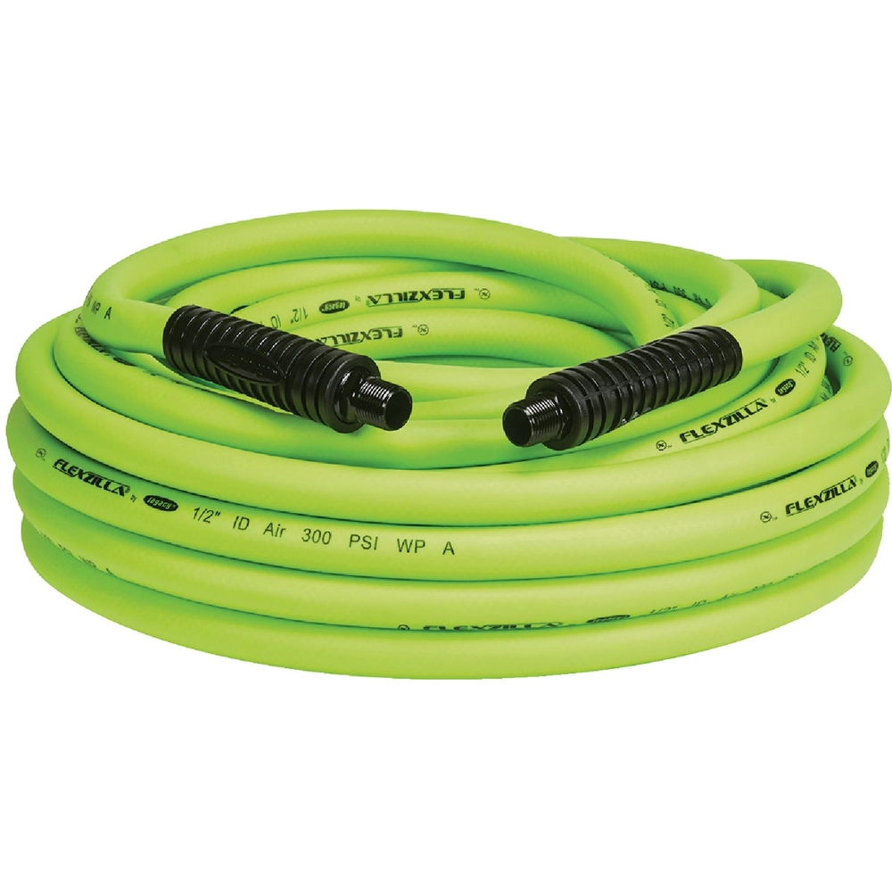 Flexzilla 1/2 In. x 50 Ft. Polymer-Blend Air Hose with 3/8 In