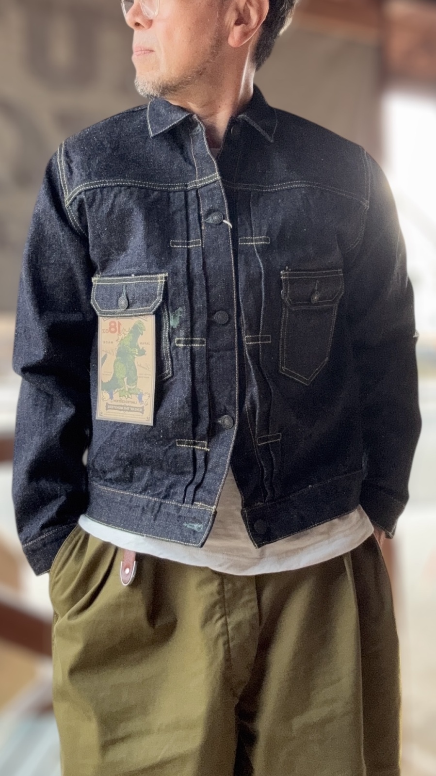 StudioD'artisan ステュディオダルチザンGODZILLA DENIM JACKET ゴジラ