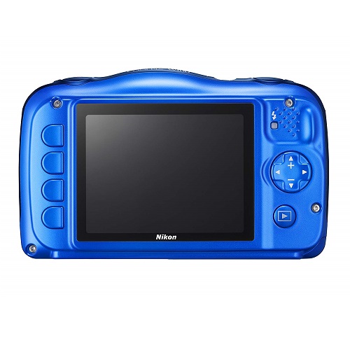 Nikon 防水カメラ COOLPIX W100 ブルー /スーツケースレンタルは日本