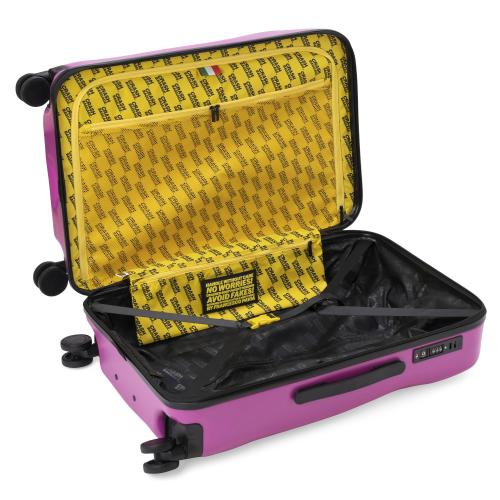 3-5泊] クラッシュバゲージ アイコンコレクション 65L フクシア 4輪