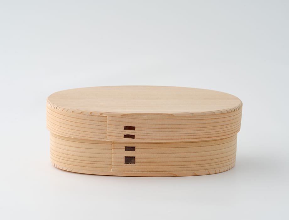 こばん弁当箱（中）無塗装 商品詳細 | りょうび庵 - 秋田県大館市の