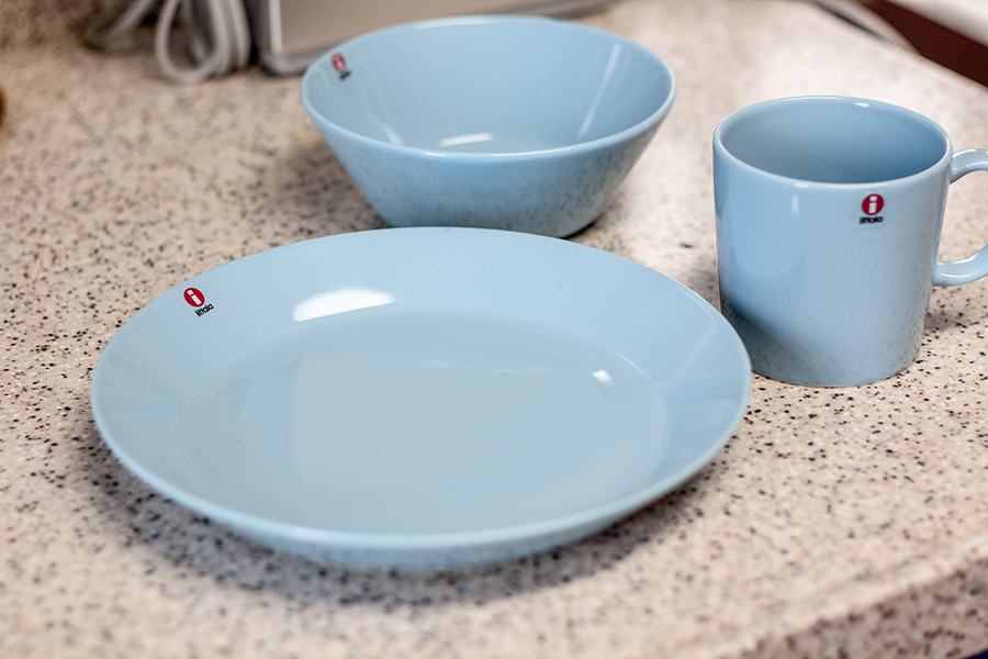 イッタラ ティーマ プレート／ライトブルー21cm｜テーブルウェア｜北欧