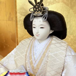 吉祥牡丹雛 収納親王飾り 左京「田村芙紗彦」/「熊倉基安」作 [HS-109