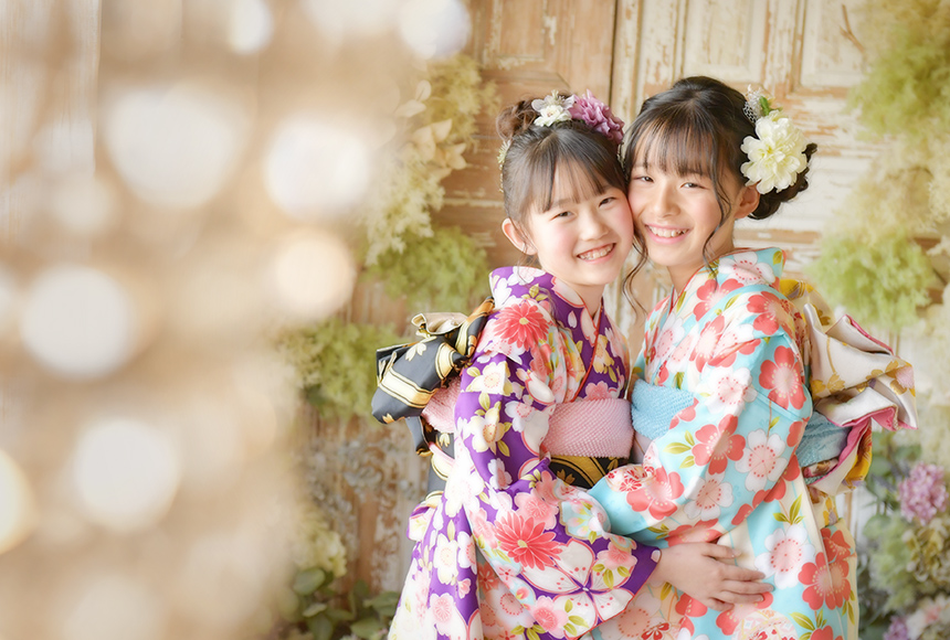 ハーフ成人式・十三参り|奈良市の写真館スタジオオレンジ