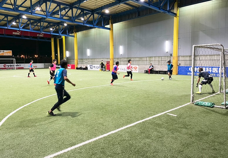 屋内フットサルコート エスパルスドリームフィールド清水