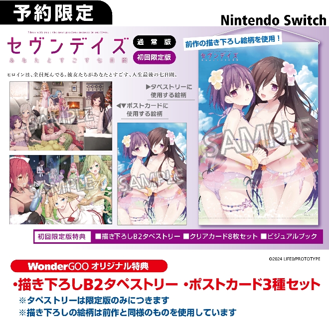 Nintendo Switch セヴンデイズ あなたとすごす七日間 【オリ特】過去