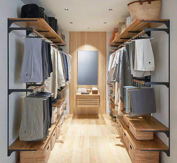 無垢の木の収納｜収納｜WOODONE