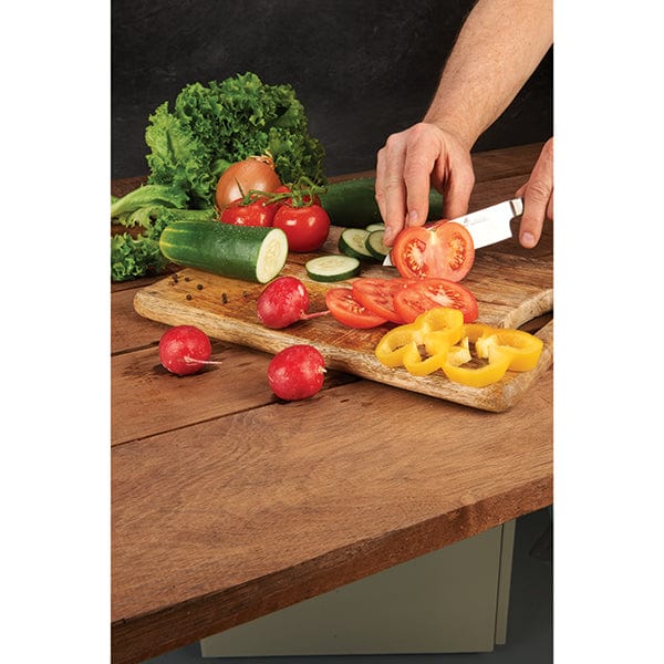 ZHEN 4 Piece Knife Set – Paring, Santoku, Nakiri, and Chefs