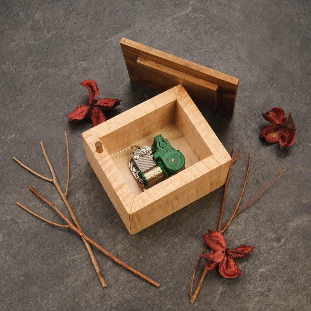 WoodRiver 18-Note Music Box Movement with Greensleeves | Woodcraft