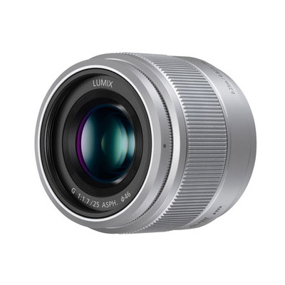Panasonic 25mm f1.7 LUMIX G ASPH Silver Lens - Micro Four Thirds