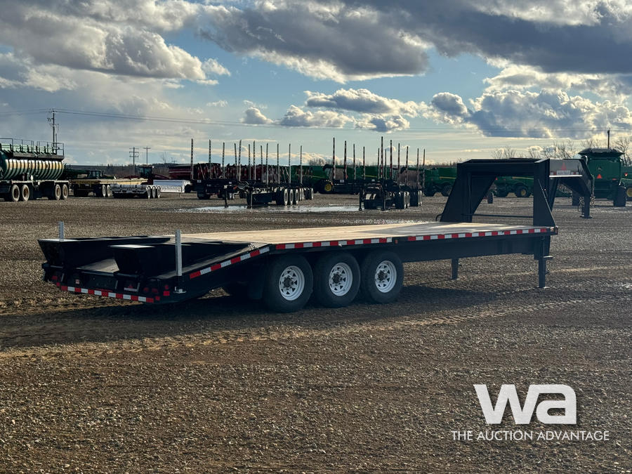 2023 CANADA 25 FT. TRIDEM GOOSENECK TRAILER