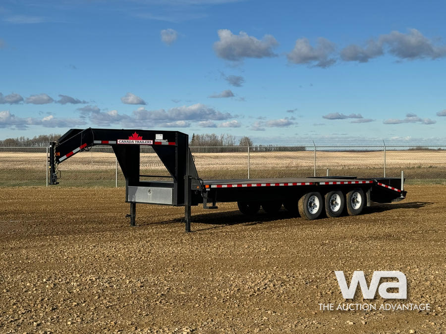 2023 CANADA 25 FT. TRIDEM GOOSENECK TRAILER