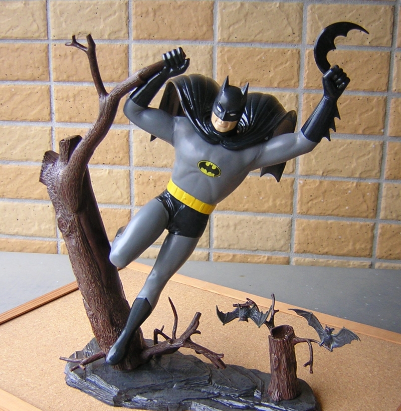 バットマン（MPC 1/8）＞ キャラクタープラモデルの製作＞2020年6月号