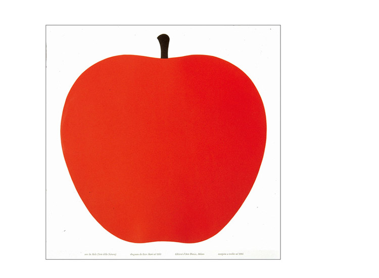 Uno,La Mela ポスター（りんご）/ DANESE