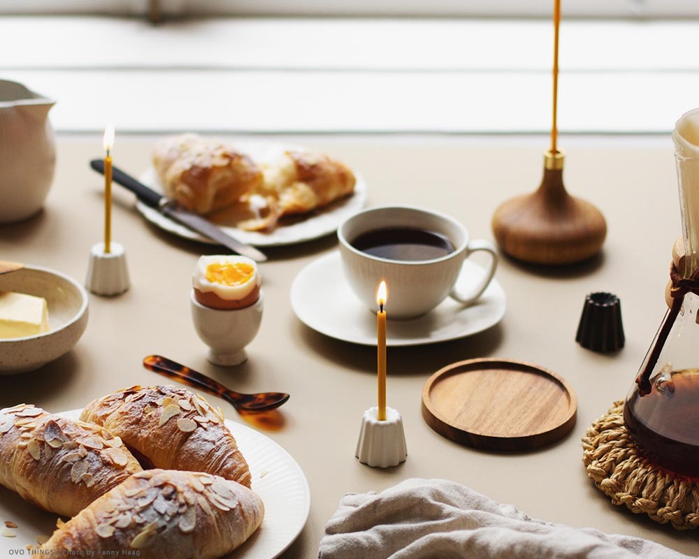 Candle Holder Canelé ミツロウキャンドル カヌレ キャンドルホルダー