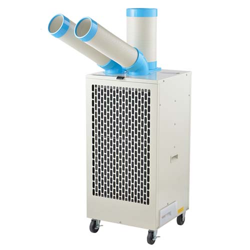 自動首振りツインダクトスポットクーラー/ME1SPC-3000AN | シロ産業 |