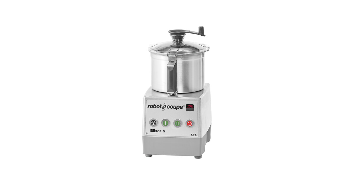 Robot Coupe BLIXER5 2-Speed 6 Qt. / 5.9 Liter Stainless Steel