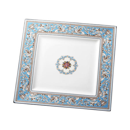 ウェッジウッド ブルーサイアム B&Bプレート スクエア プレート