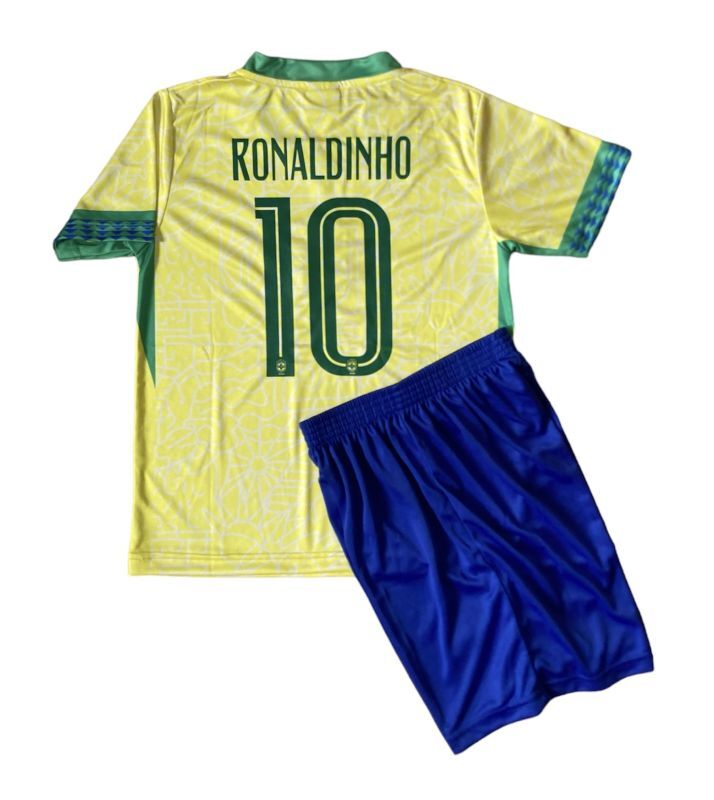ロナウジーニョ背番号10 ブラジル代表（ホーム）24/25 子供