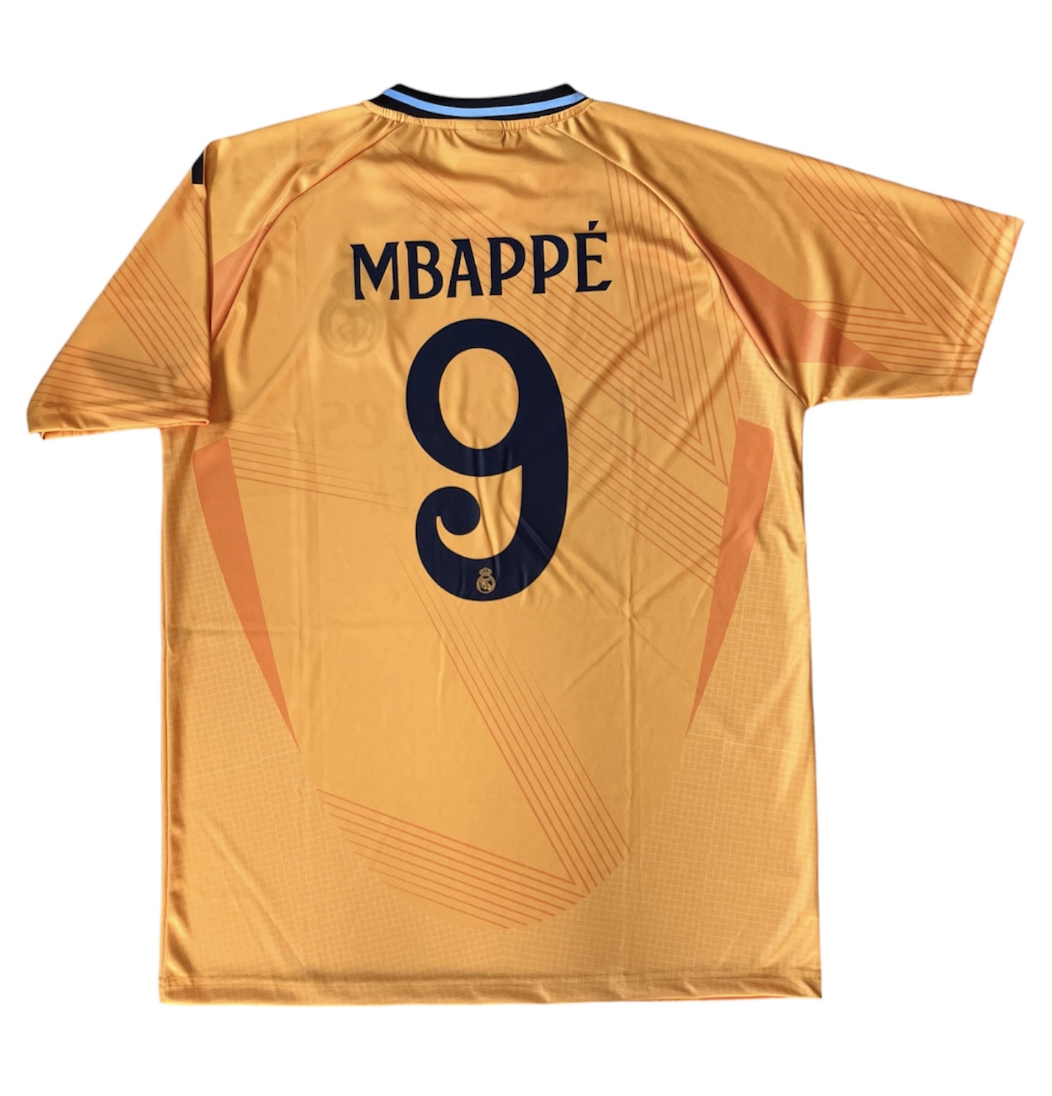 エムバペ背番号9 レアルマドリード アウェイ オレンジ 24/25 レプリカ