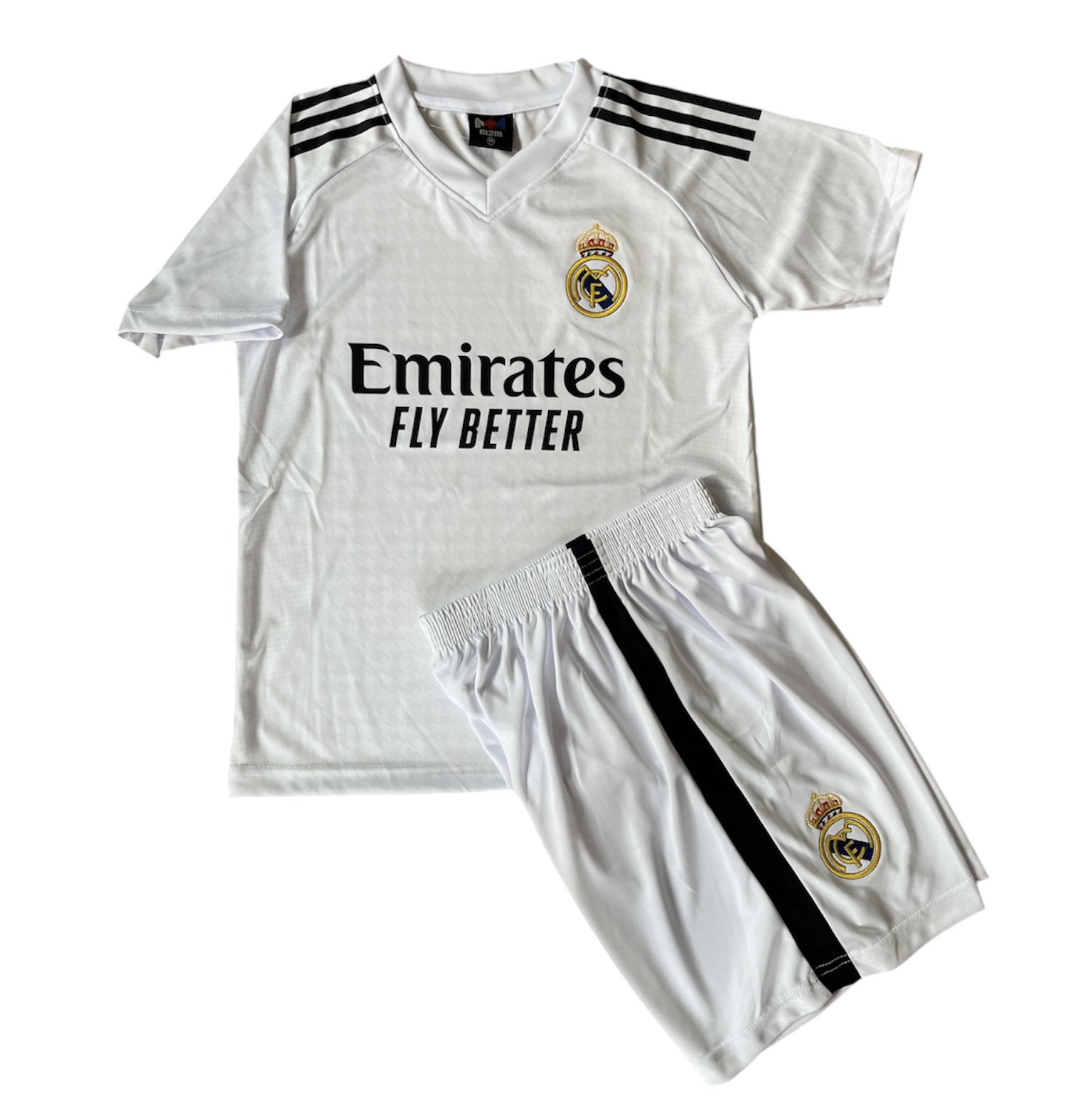 24/25 レアルマドリード ホーム 子供用上下セット レプリカ