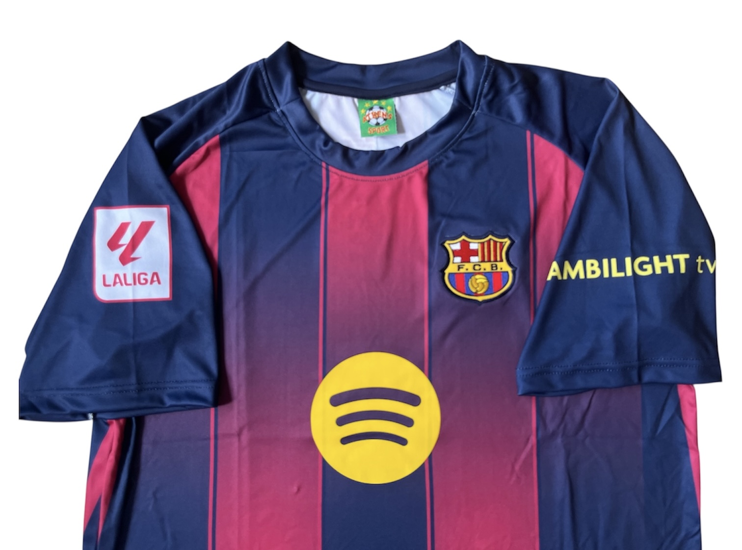 ロナウジーニョ＃10 バルセロナ ホーム 25/26 レプリカユニフォーム